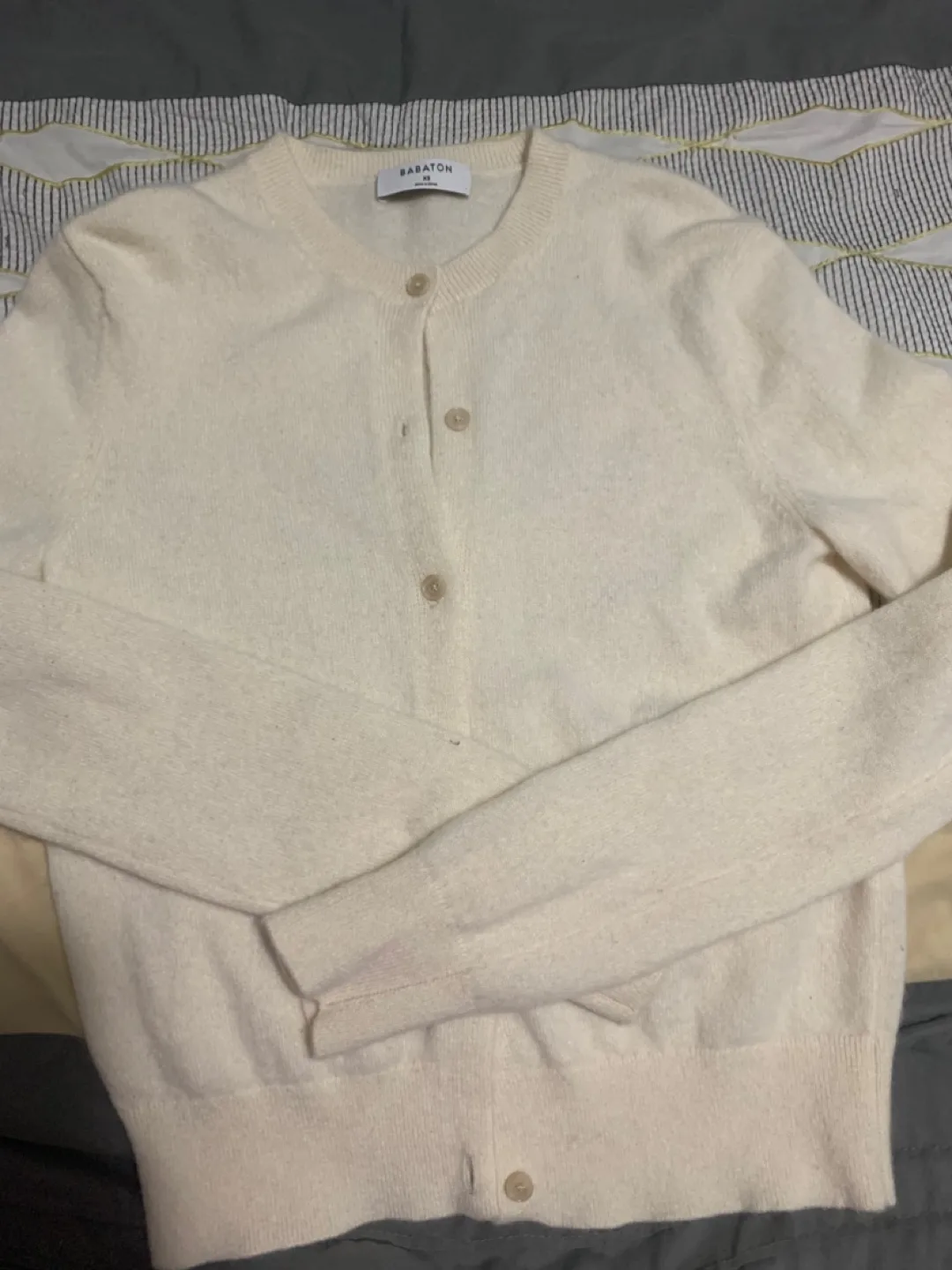 Babaton Cream Cardigan - Size XS thumbnail