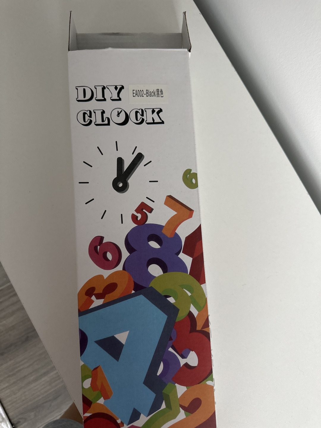 DIY Clock EA002 - Black