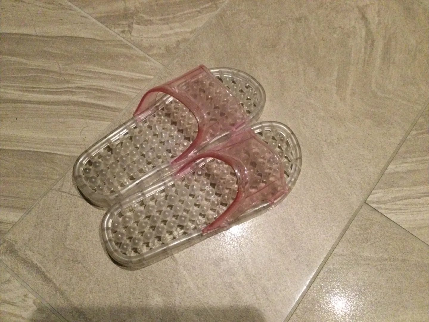 #freecycle Clear Massage Slippers thumbnail