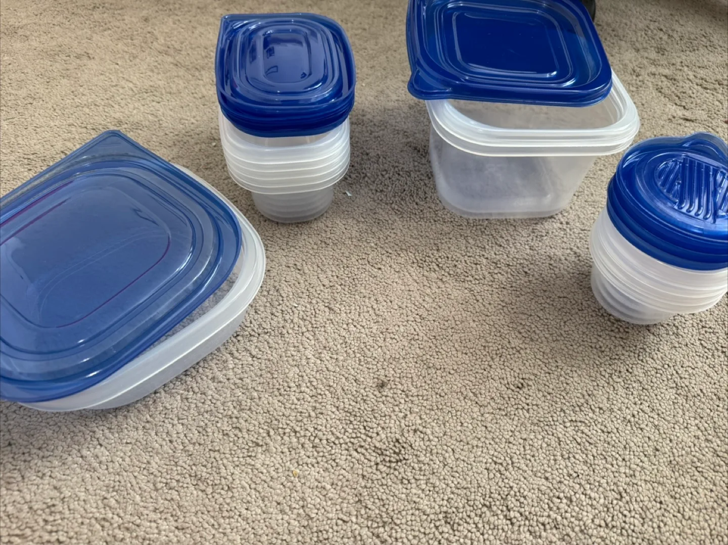Blue Top Food Storage Containers thumbnail