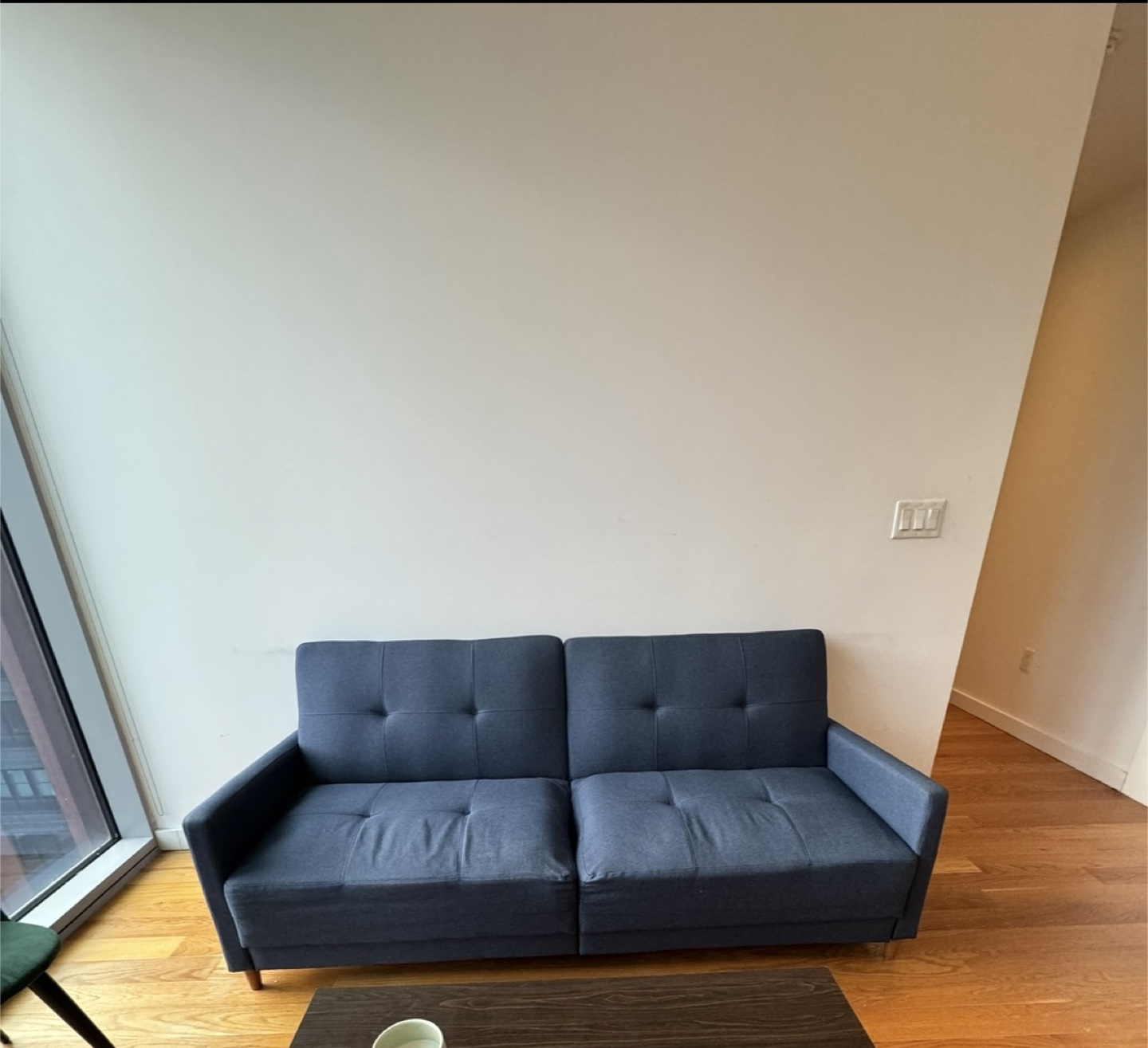 Blue Futon Sofa Bed