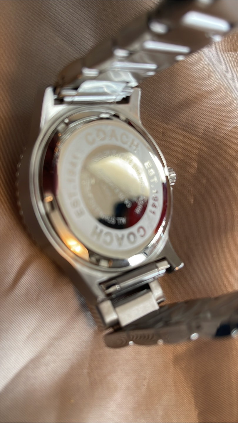 Coach Silver Stainless Steel Men’s Watch - photo 5