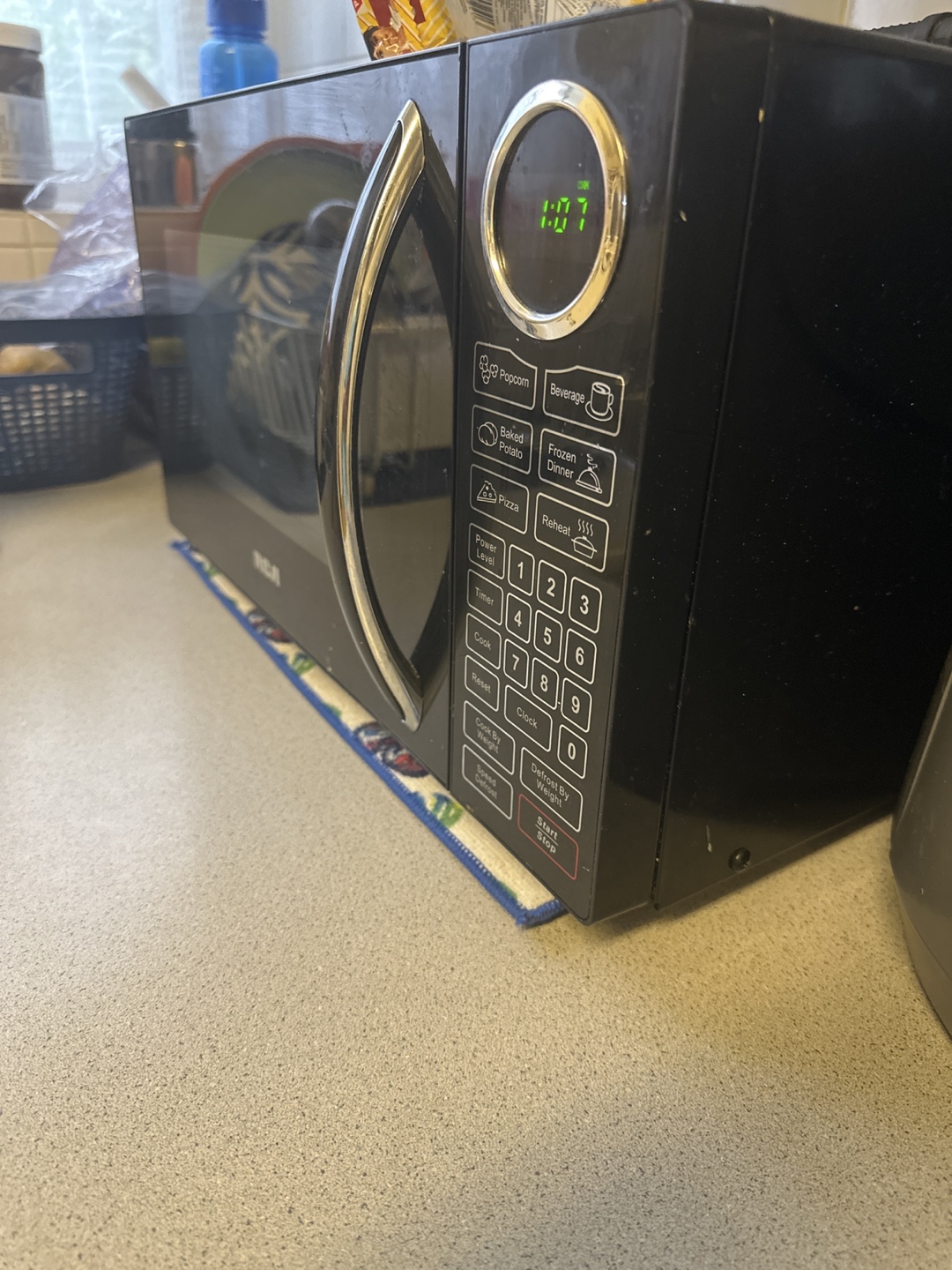 Black Microwave - photo 2