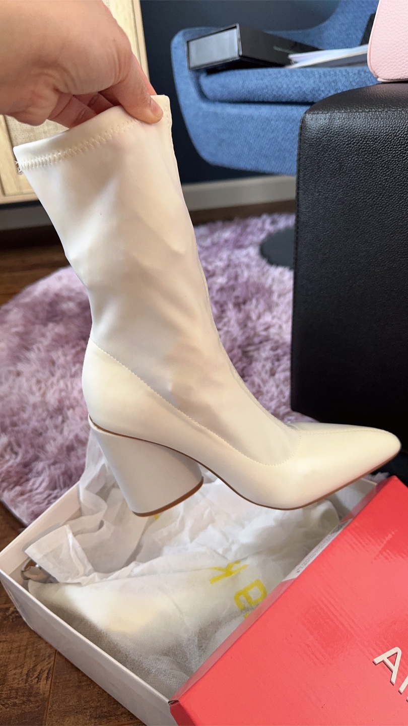 Ankle White Boots - photo 3