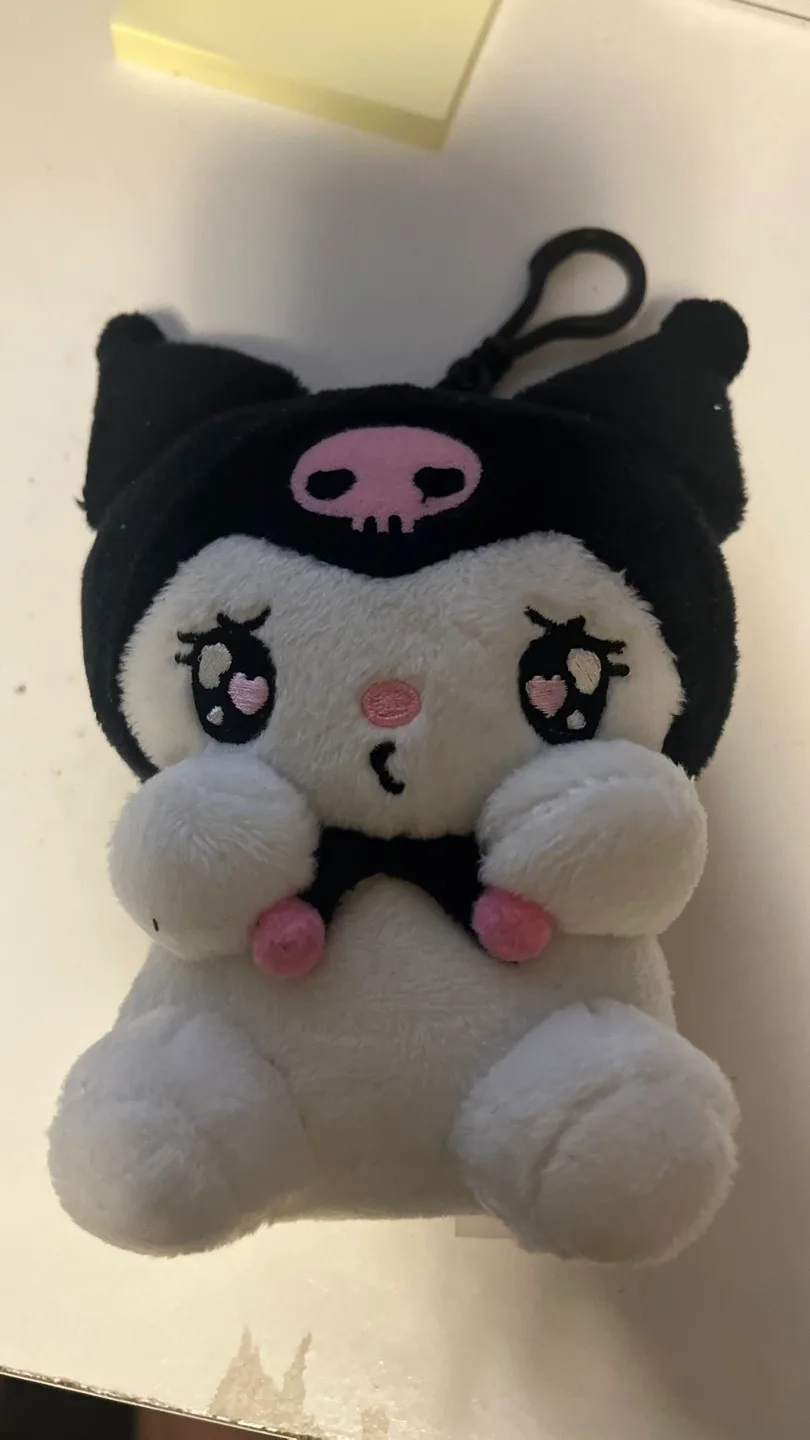 Kuromi Plush Keychain thumbnail