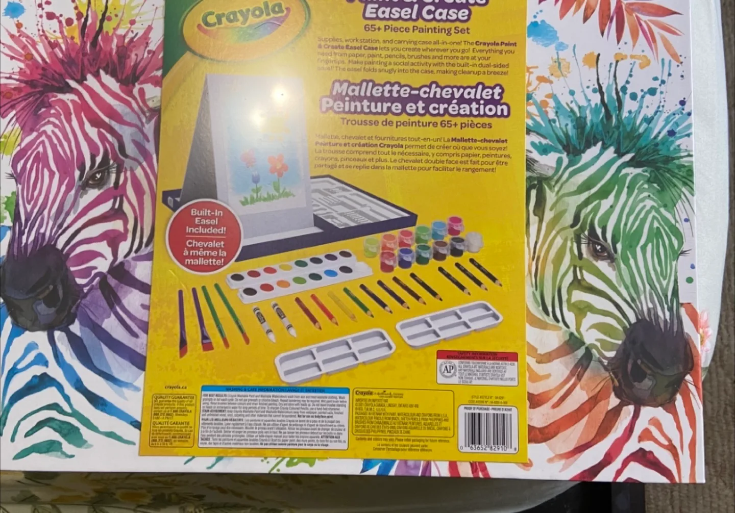 Crayola Paint & Create Easel Case - 65+ Piece Set image indicator(2)