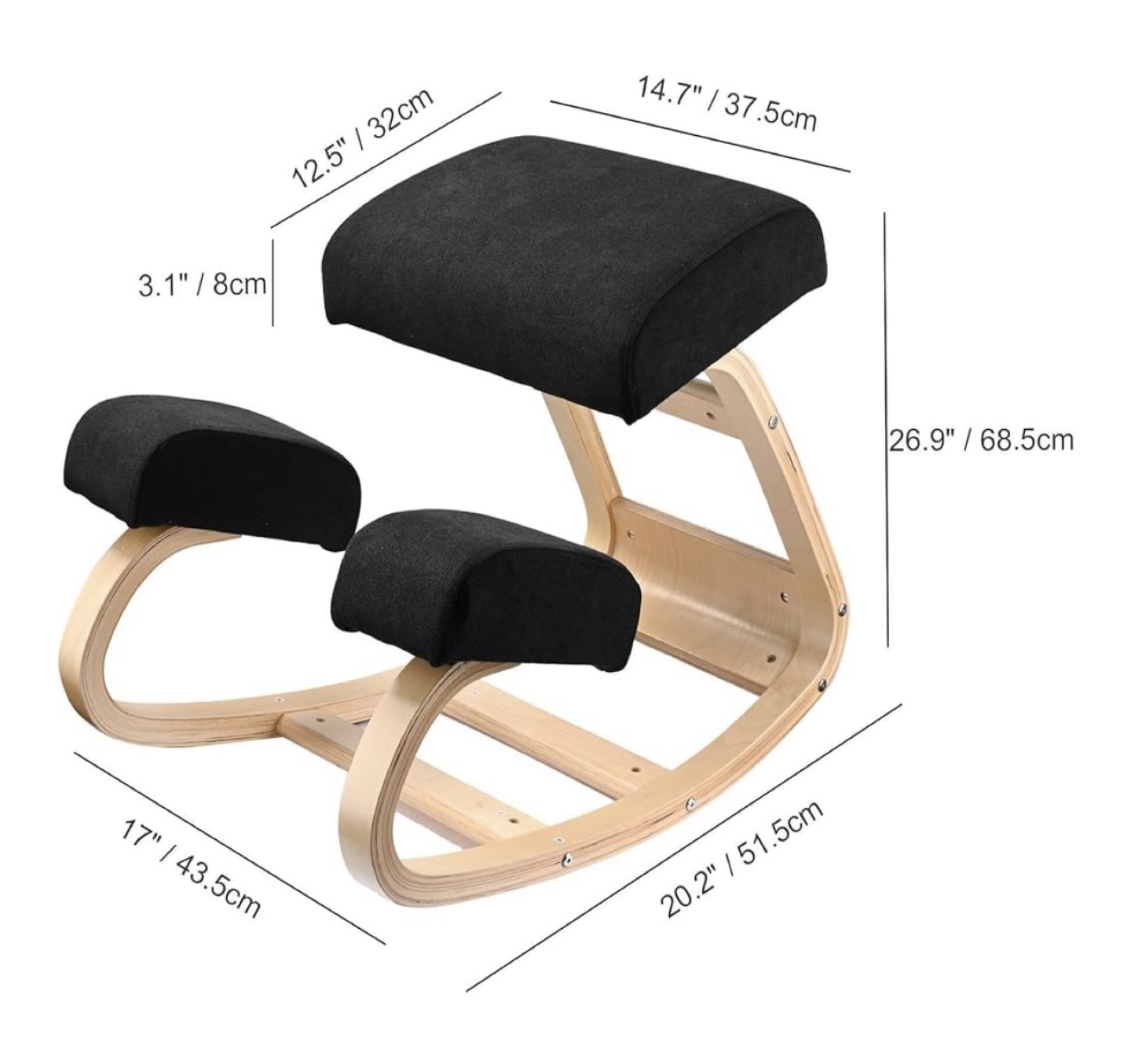 Ergonomic Kneeling Office Chair - photo 2