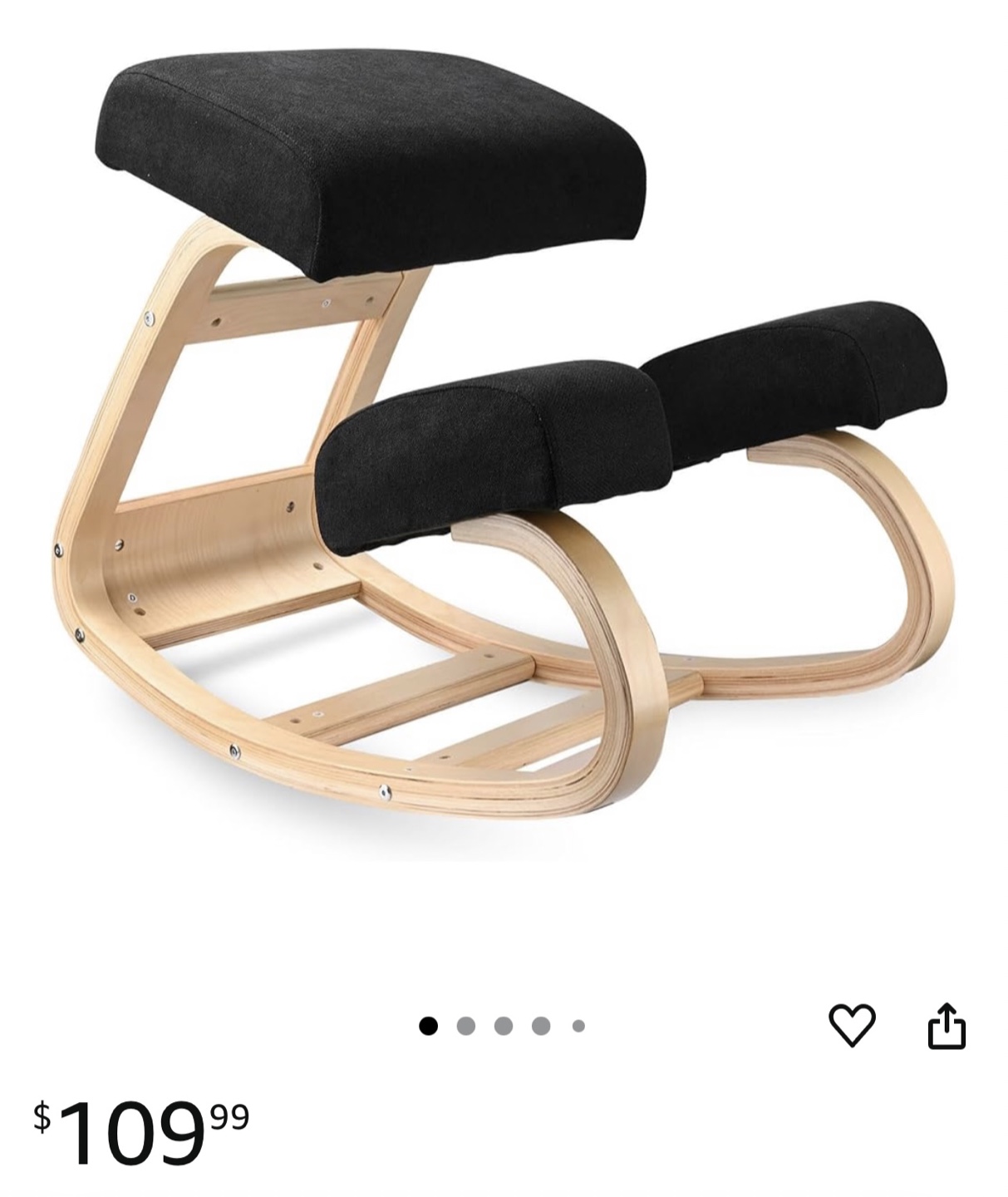 Ergonomic Kneeling Office Chair - photo 5