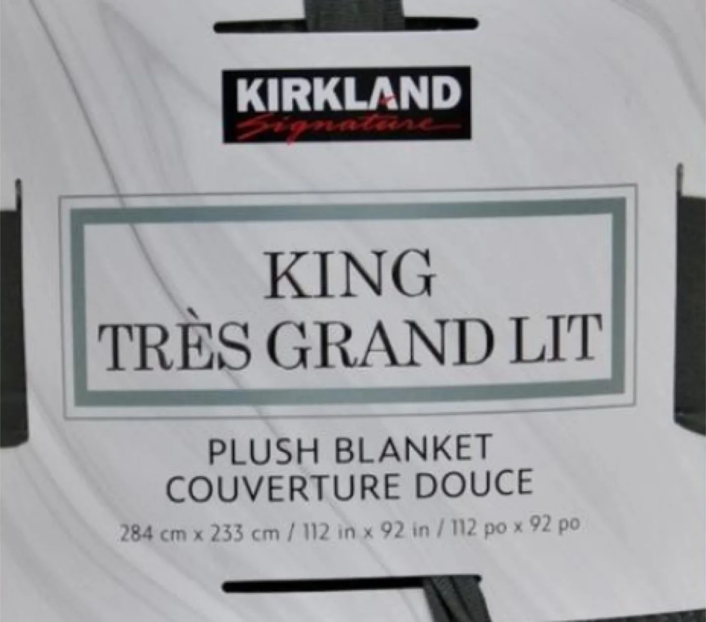 Kirkland Signature Plush Blanket - King Size thumbnail