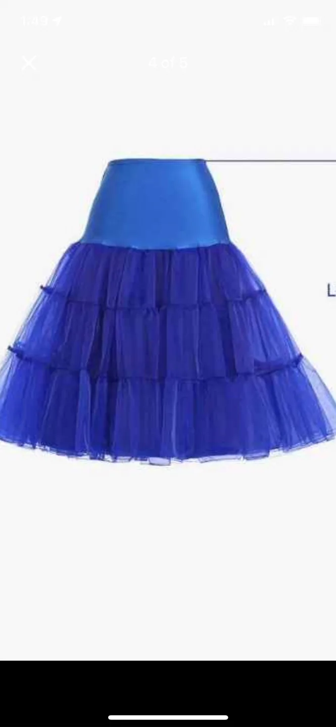 Beautiful 3 pieces Rockabilly Petticoat each for $10 image indicator(2)