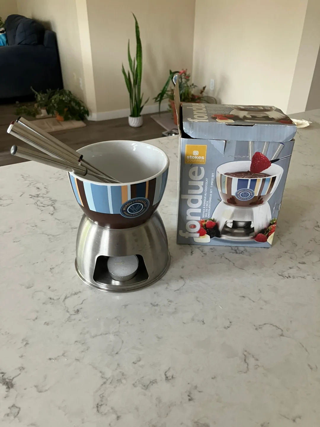 Stokes Gourmet Fondue Set - Complete thumbnail