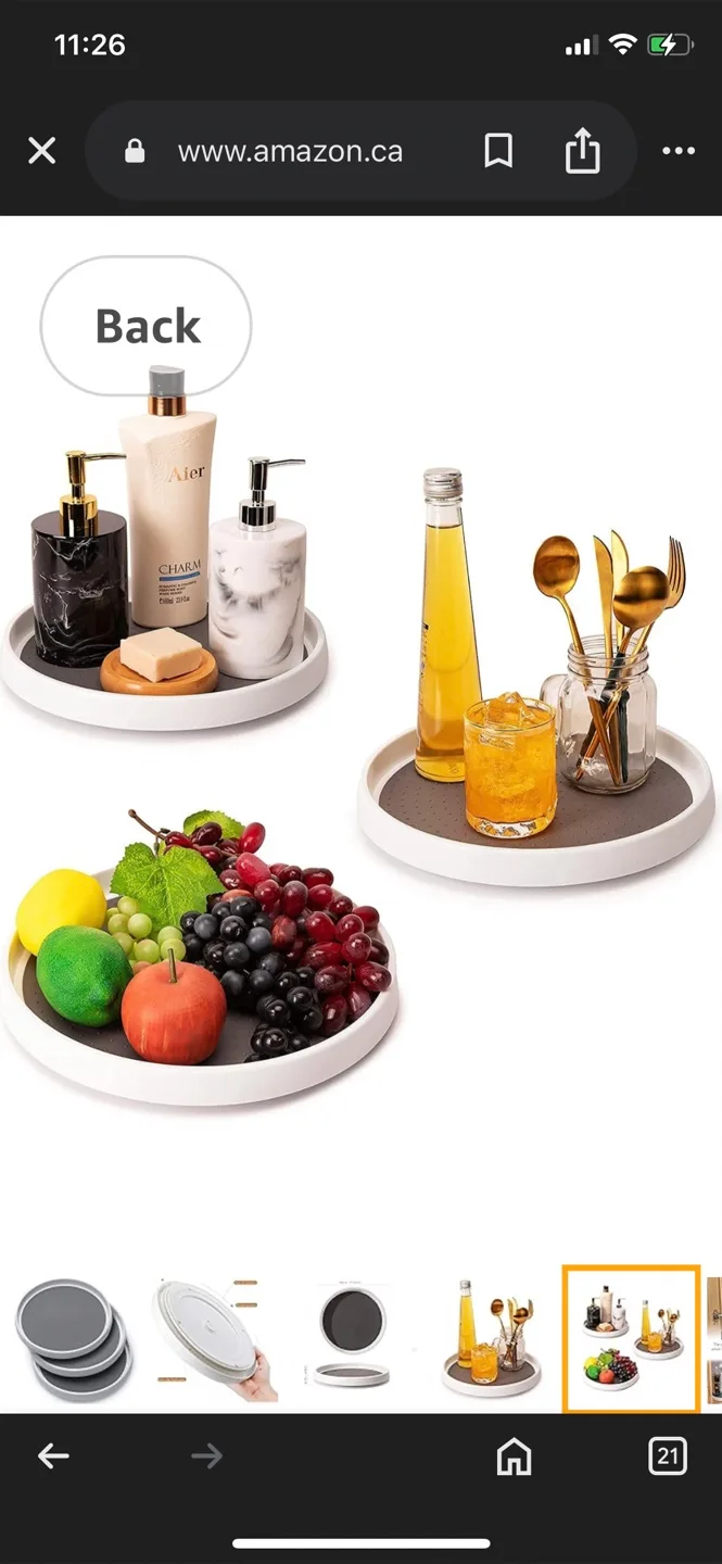 Lazy Susan Turntable Organizer thumbnail