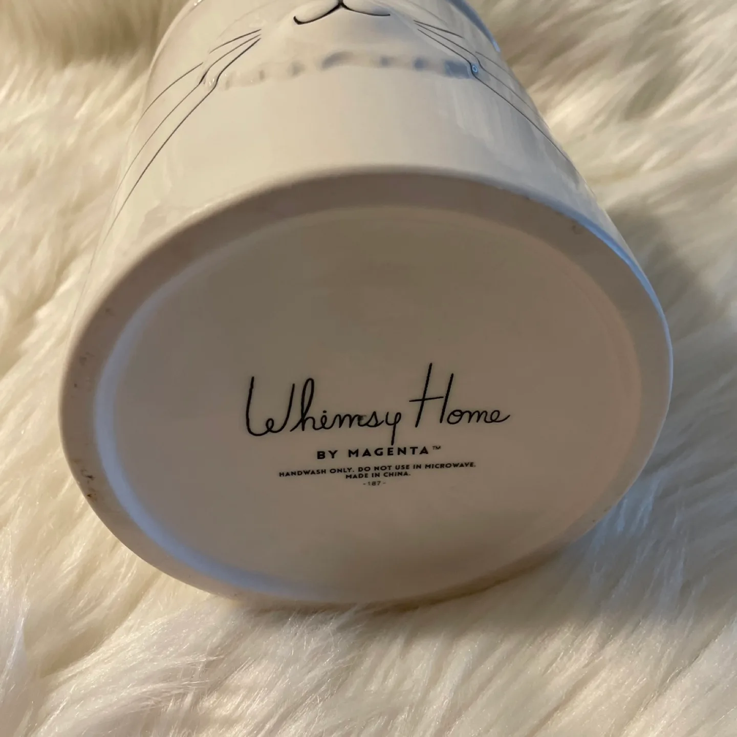 Bunny Ceramic Canister Whimsy Home by Magenta image indicator(3)