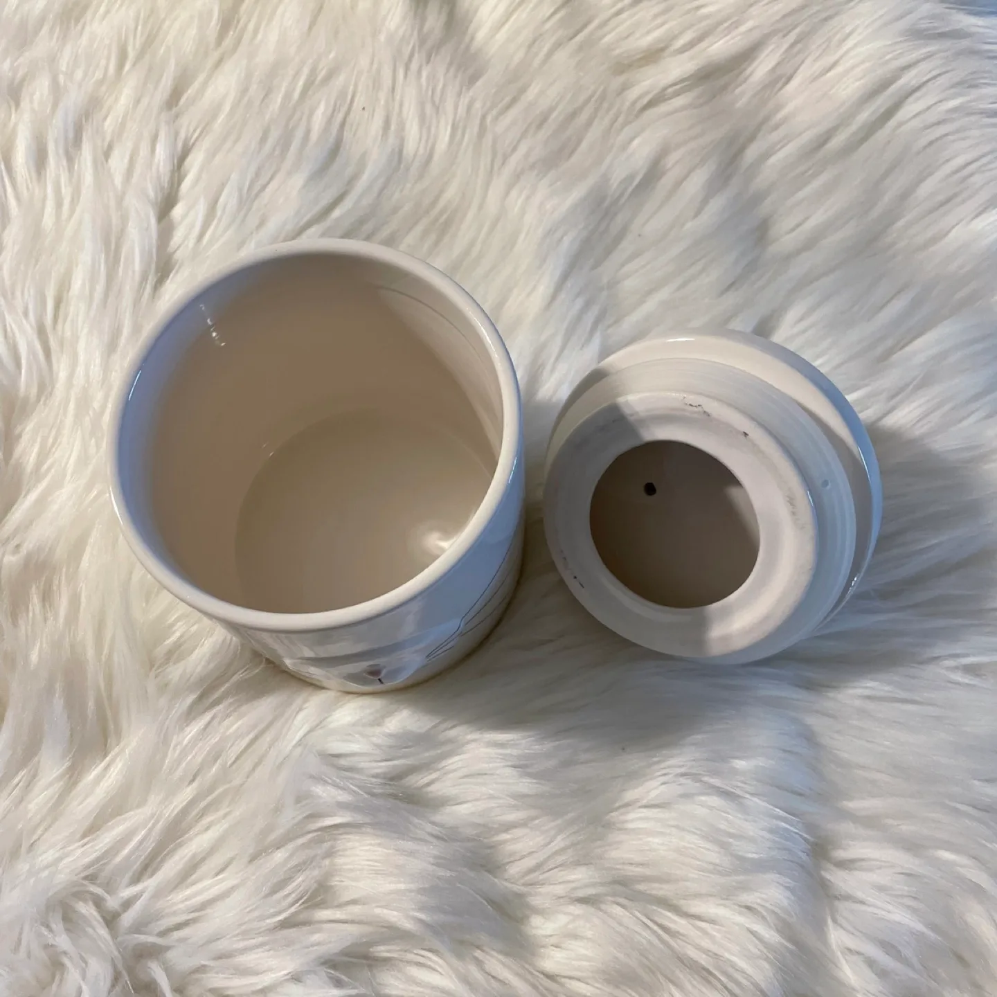 Bunny Ceramic Canister Whimsy Home by Magenta image indicator(2)