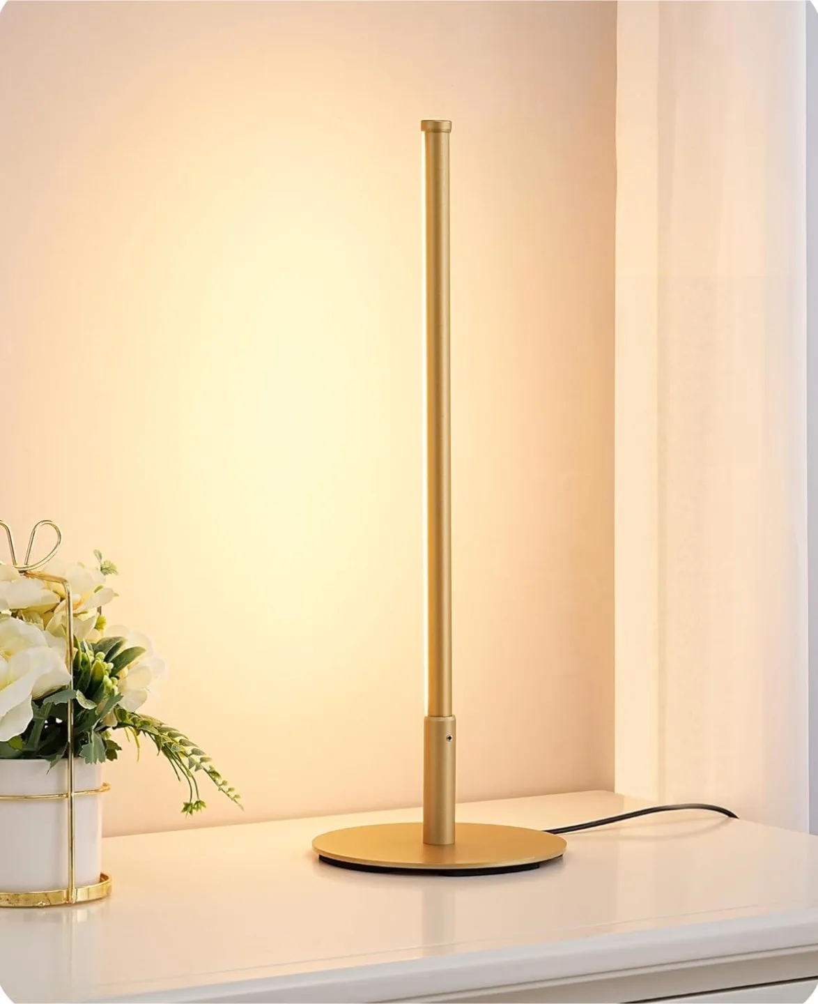 Gold LED Table Lamp thumbnail