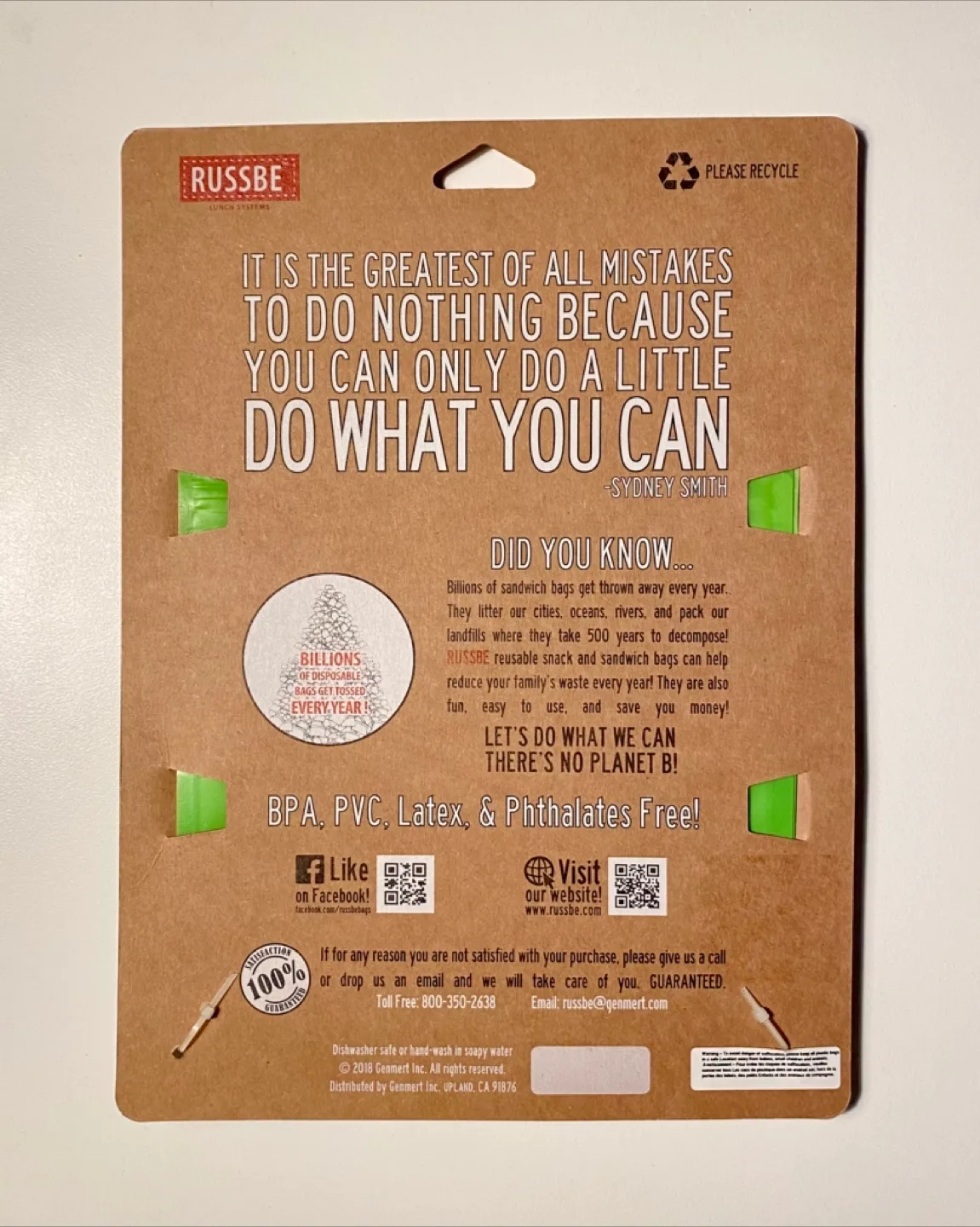 RUSSEBE Reusable Snack and Sandwich Bags (Set of 4) image indicator(2)