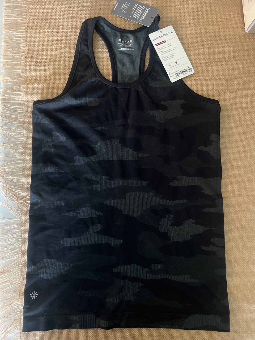 Athleta Speedlight Camo Tank - Size S