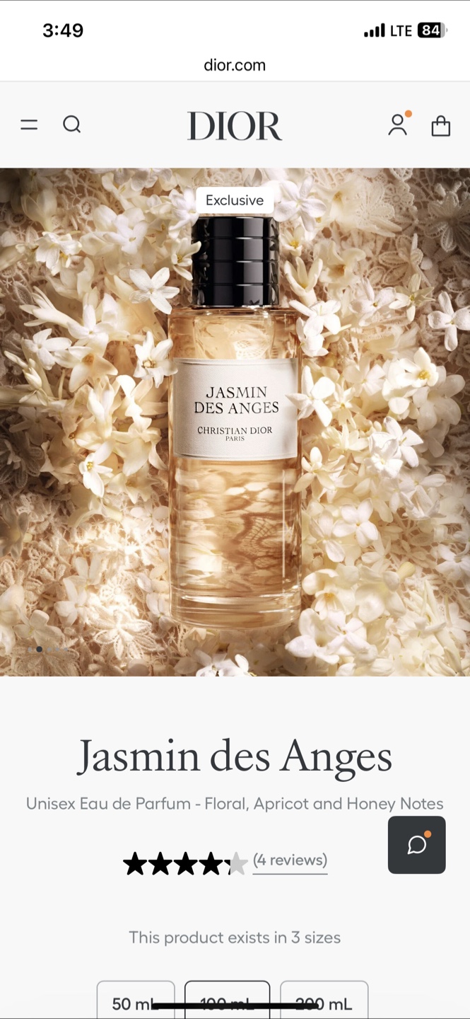 Christian Dior perfume Jasmin des Anges 125ml - photo 5