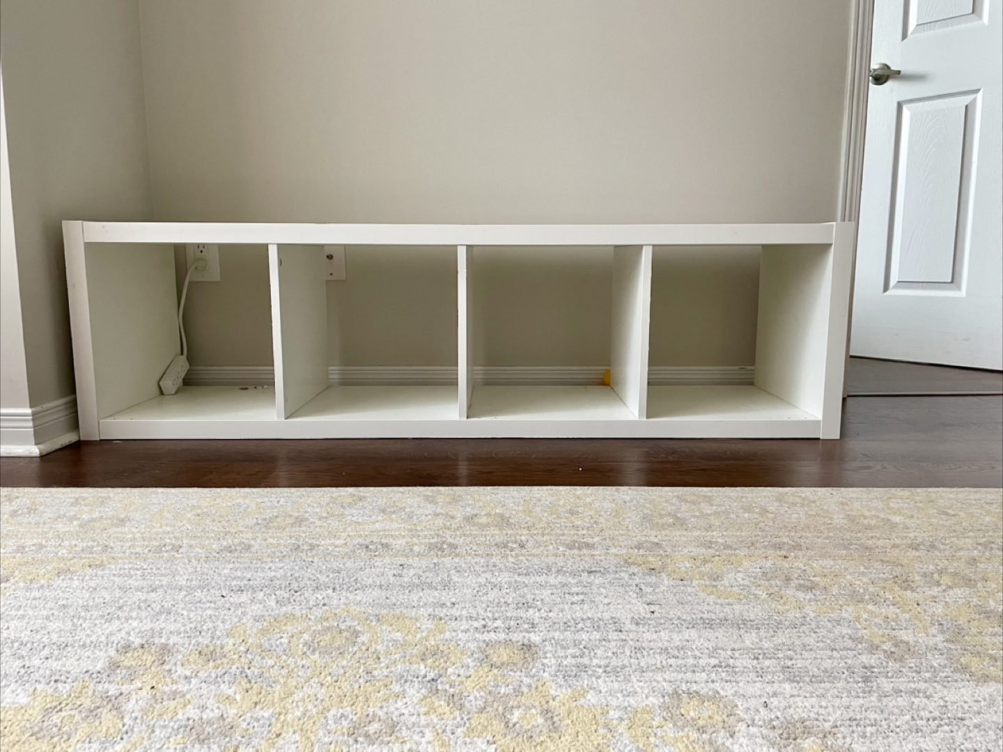IKEA Kallax White 4-Cube Shelf Unit - photo 2