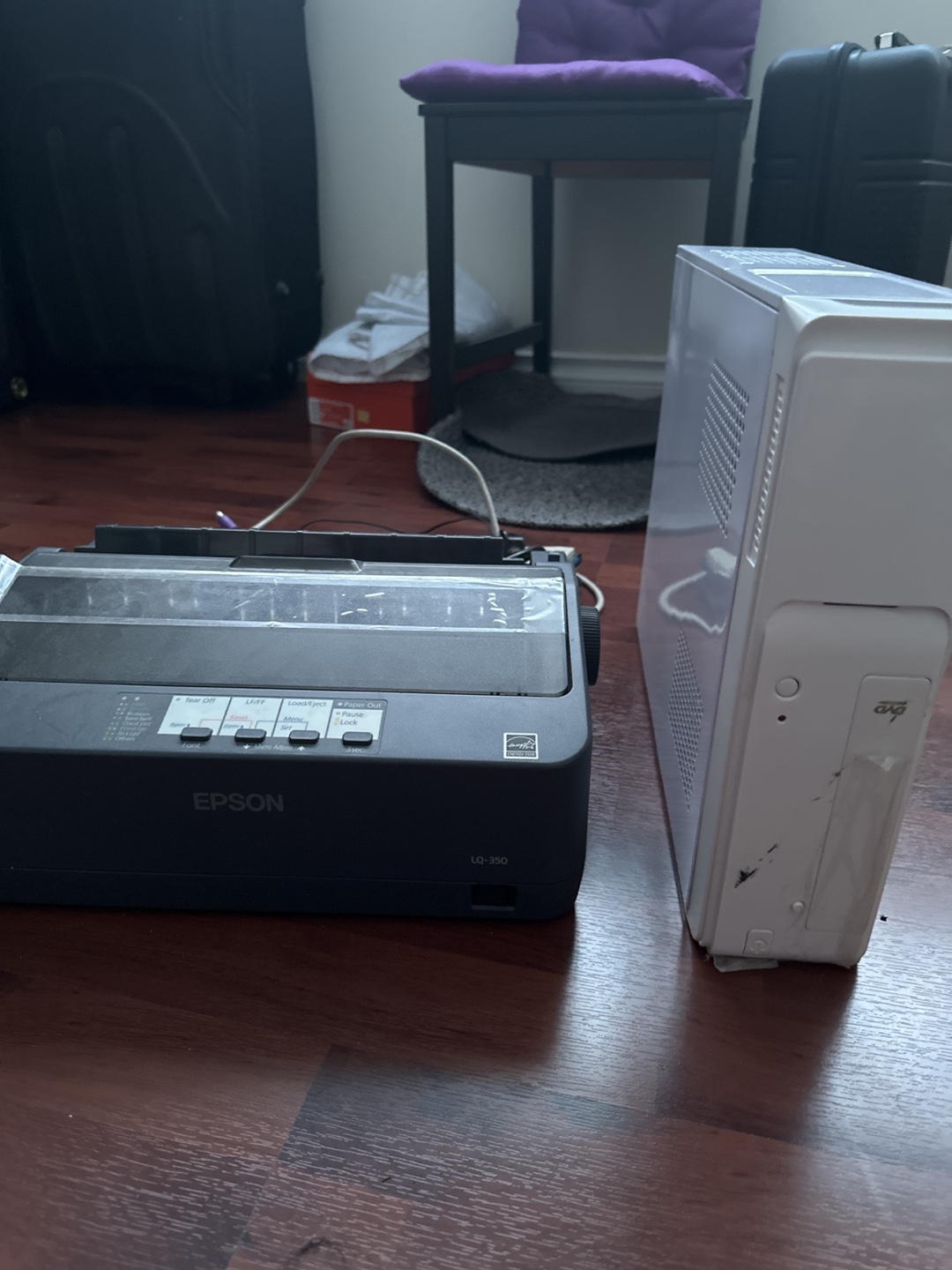 Epson LQ-350 Dot Matrix Printer, CPU and keyboard - photo 2