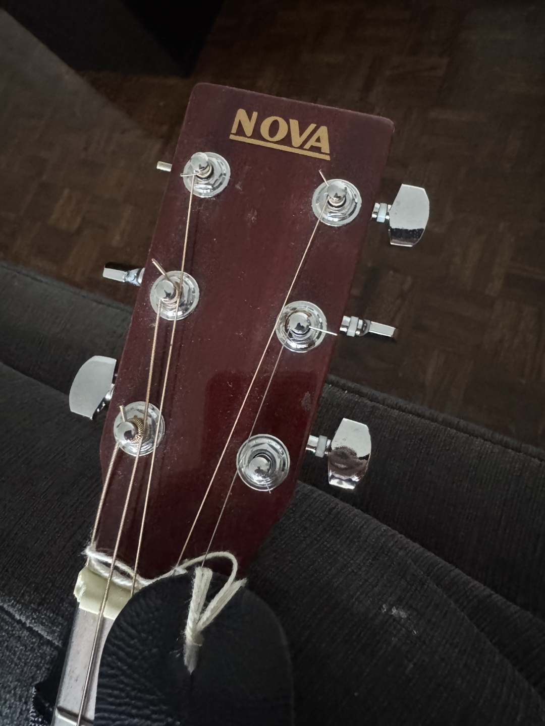 Nova Acoustic Guitar with Case - photo 5