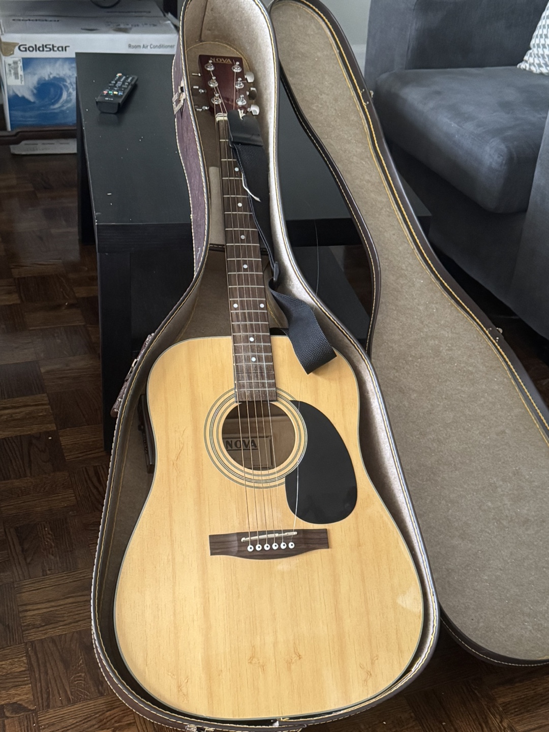 Nova Acoustic Guitar with Case