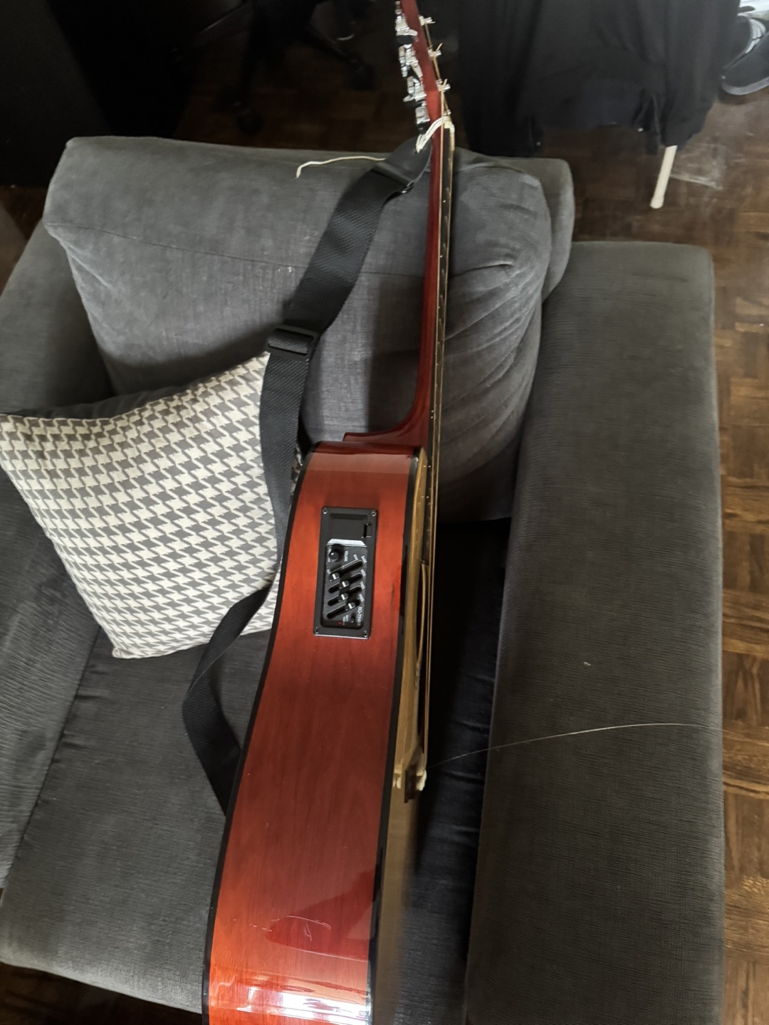 Nova Acoustic Guitar with Case - photo 3