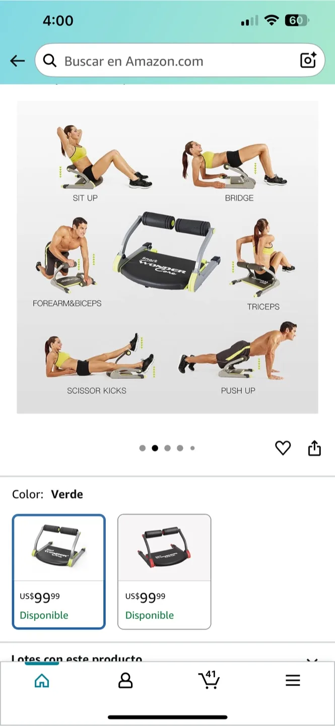 Wonder Core Smart Ab Machine - Green image indicator(2)
