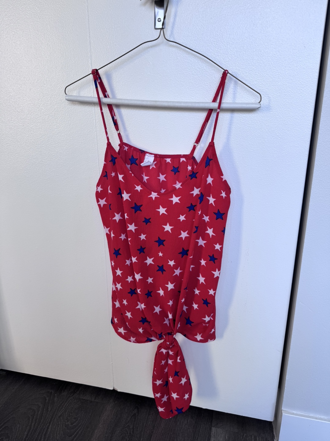 Red, White & Blue Star Print Tank Top - photo 3