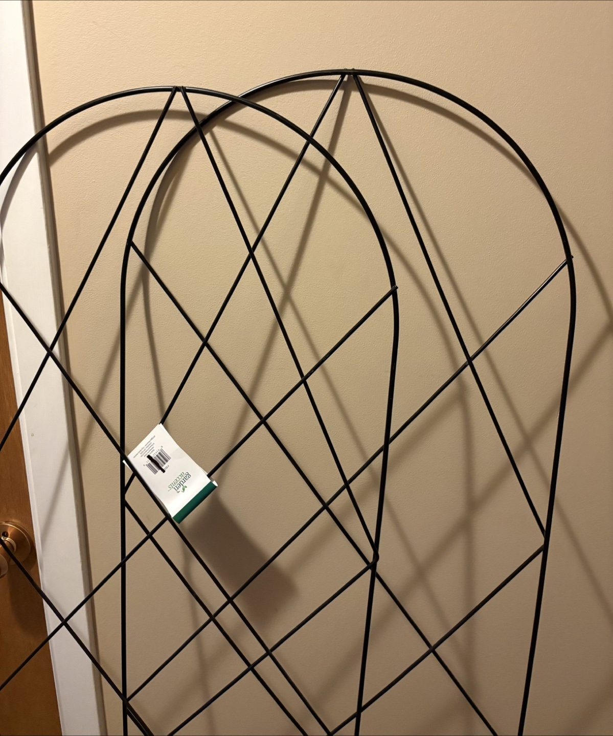 2 New Panacea Black Garden Trellises - photo 2