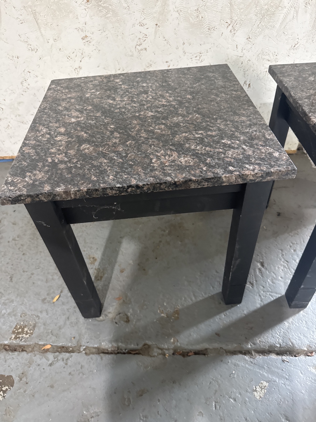 Granite Top Side Tables - photo 3