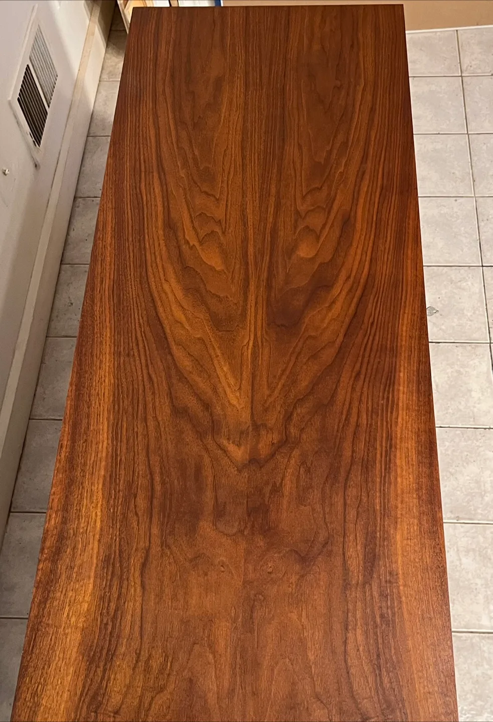 Restored Locking Walnut MCM Cedar Lined Chest image indicator(6)