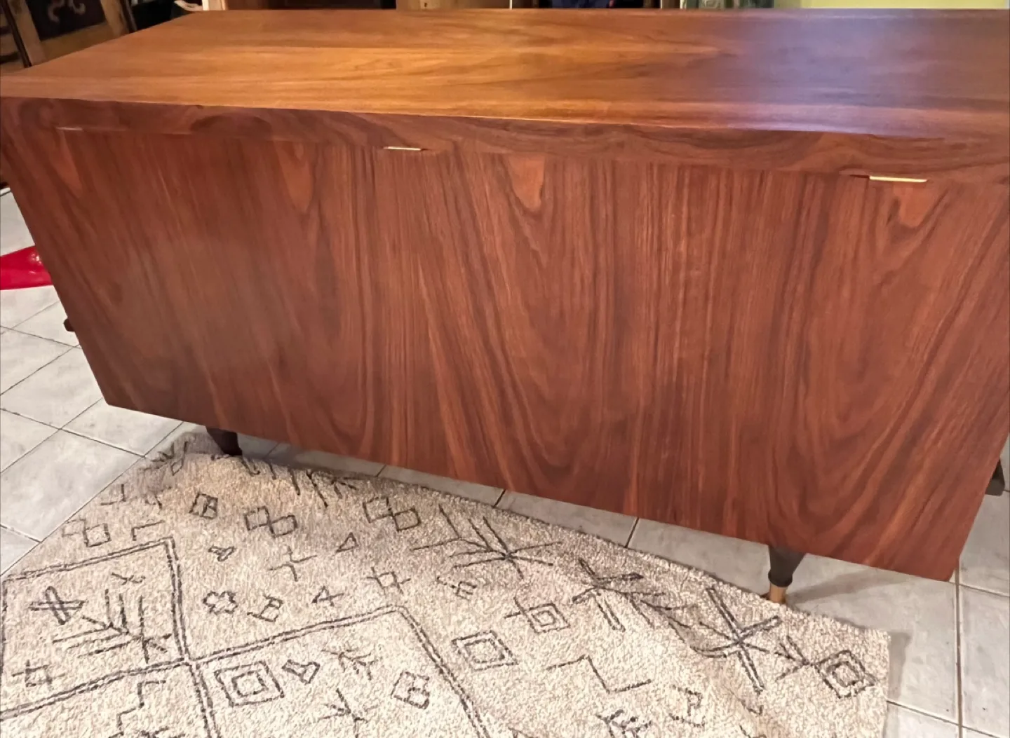 Restored Locking Walnut MCM Cedar Lined Chest image indicator(7)