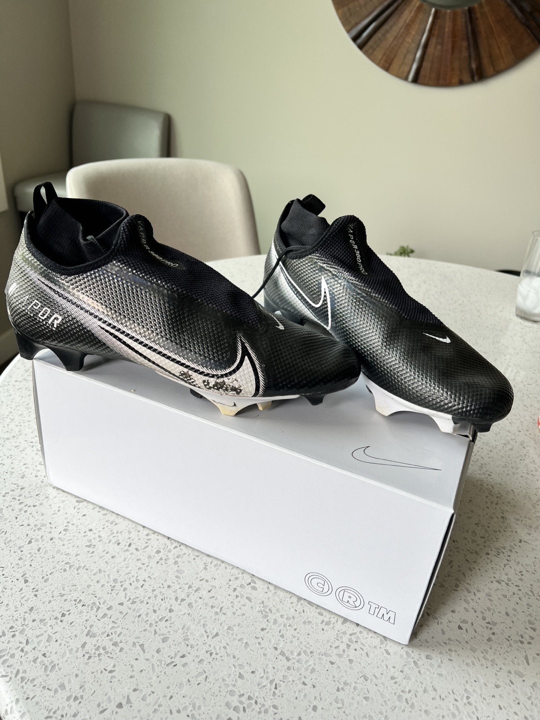 Nike Vapor Edge Pro 360 Football Cleats Size 11 - photo 3