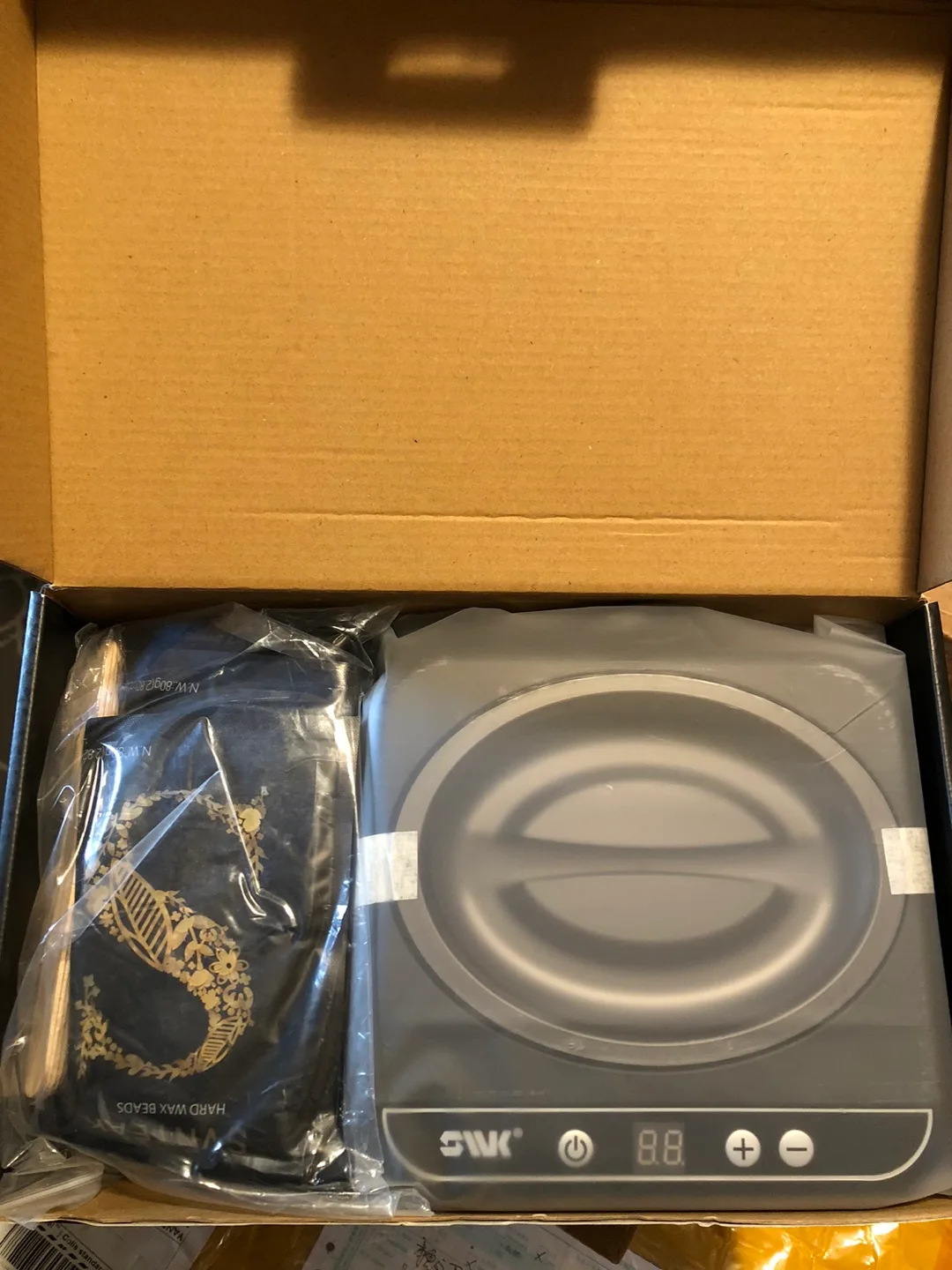 Waxing Kit, Digital Wax Warmer Hair Removal Machine,4 Packs image indicator(7)