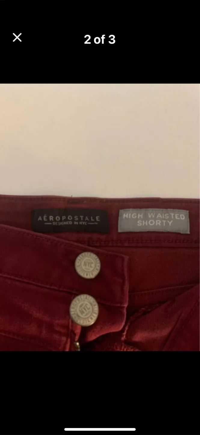 Aeropostale High Waisted Shorty - Size 6 image indicator(2)