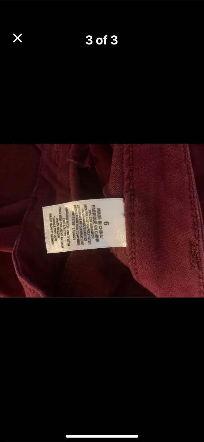 Aeropostale High Waisted Shorty - Size 6 image indicator(3)