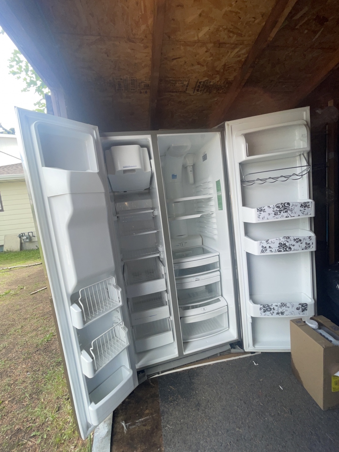 Side-by-Side Refrigerator - Stainless Steel Finish