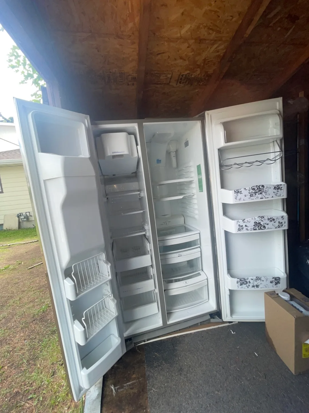 Side-by-Side Refrigerator - Stainless Steel Finish