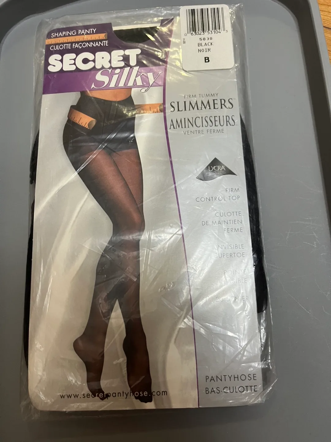 Secret Silky Firm Tummy Slimmers Pantyhose - Size B thumbnail