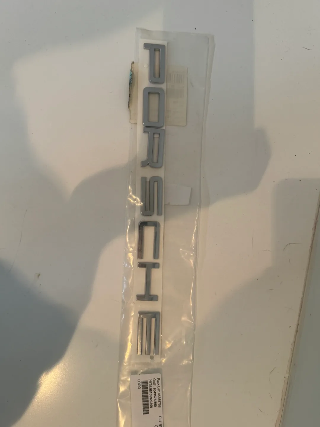 Porsche Nameplate/Emblem thumbnail