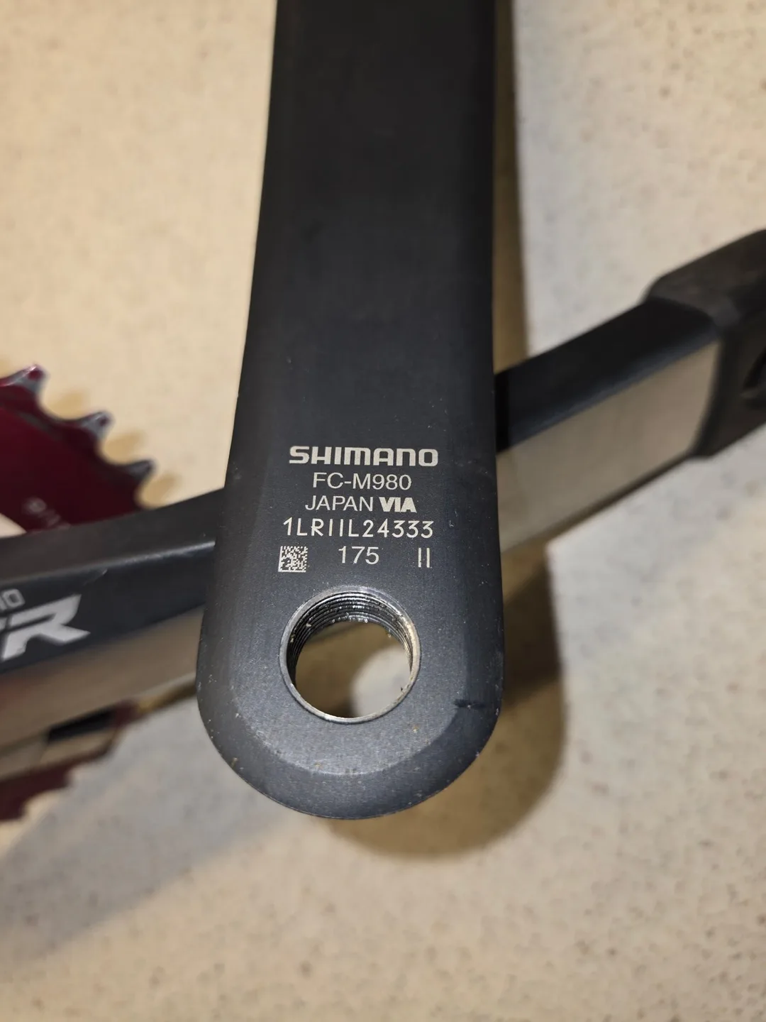 Shimano XTR FC-M980 Crankset 175mm image indicator(4)