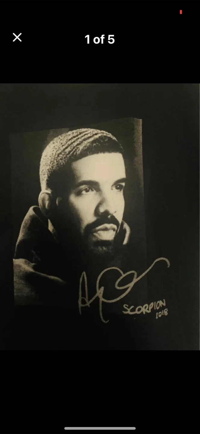 Drake Scorpion 2018 T-Shirt - Size Large image indicator(3)