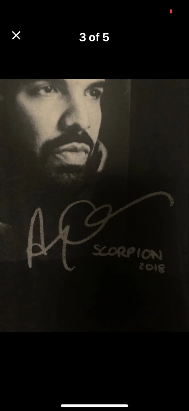 Drake Scorpion 2018 T-Shirt - Size Large image indicator(4)