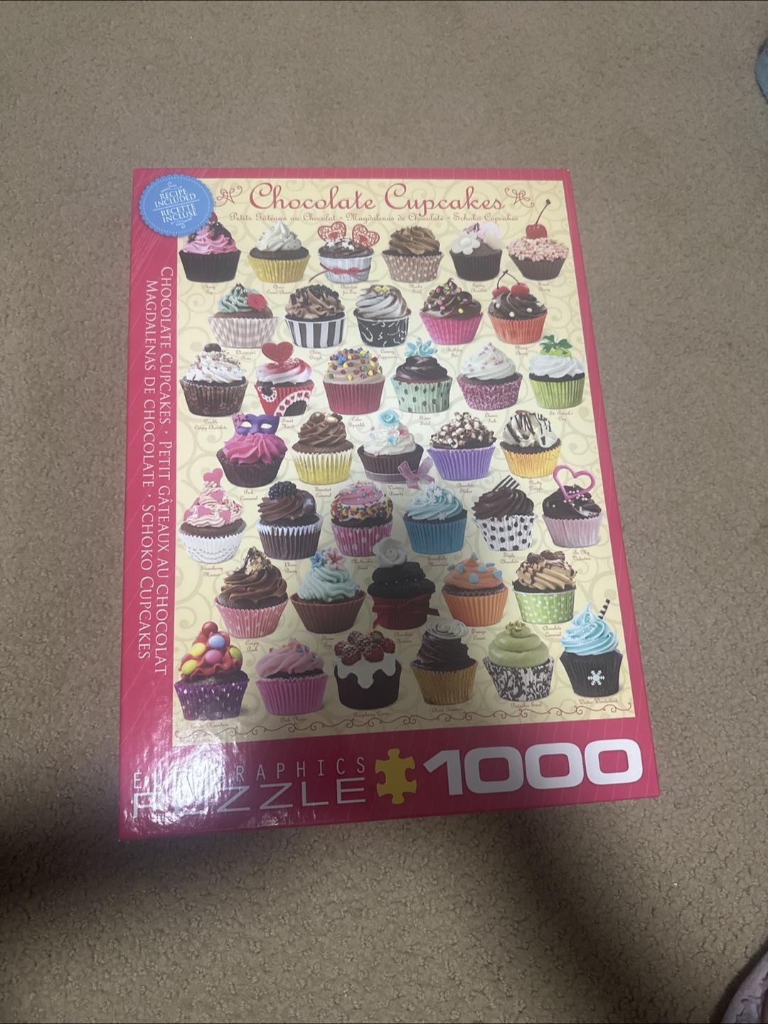 Chocolate Cupcakes 1000 Piece Puzzle