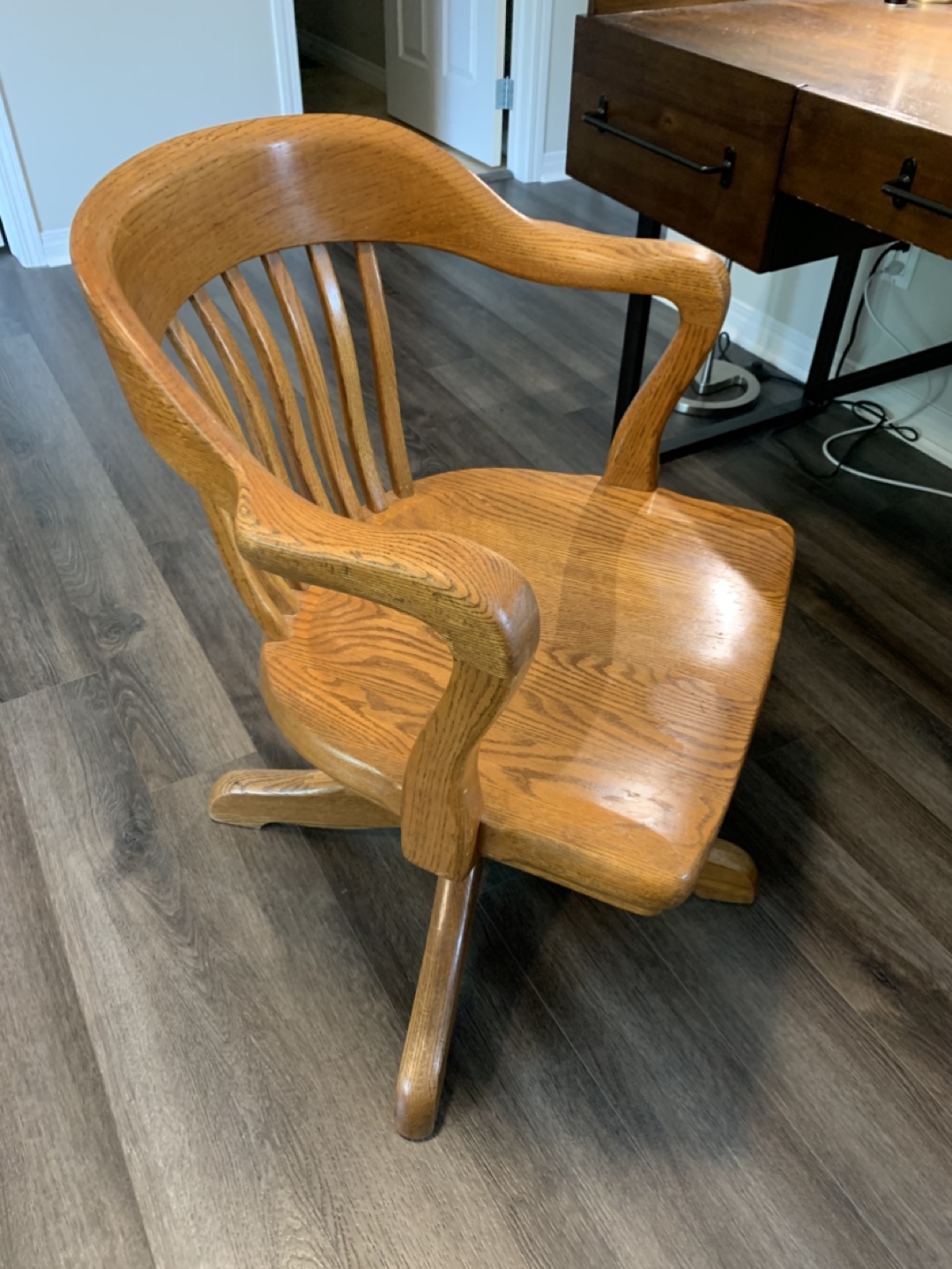 2 Vintage Krug Office/Desk Chairs