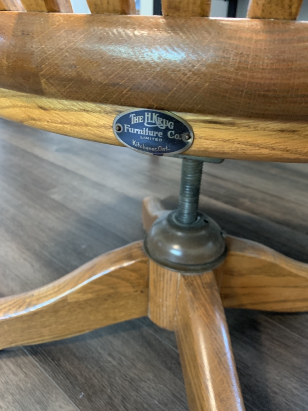 2 Vintage Krug Office/Desk Chairs - photo 3