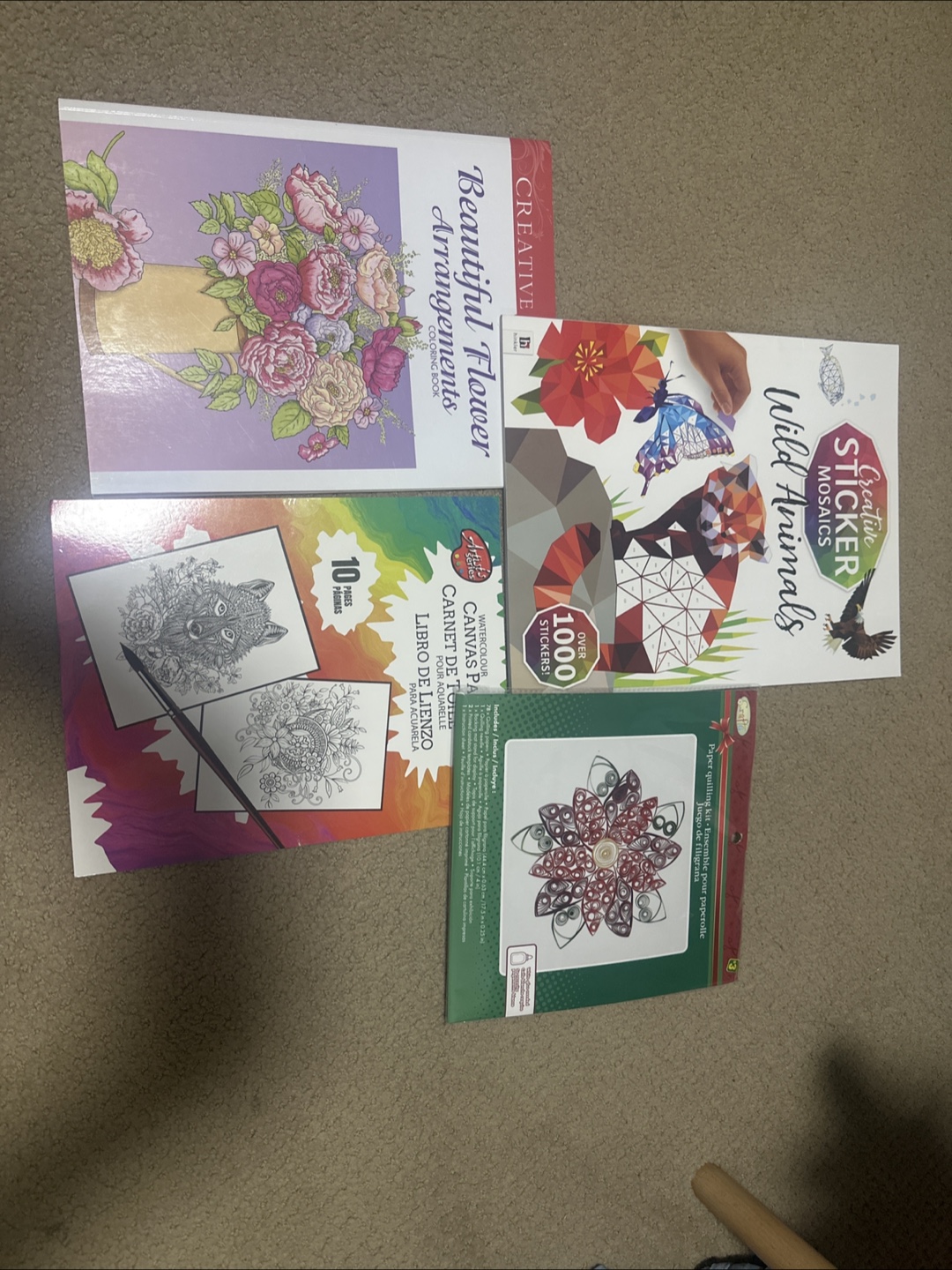 Creative Sticker Mosaics, Coloring Book & More