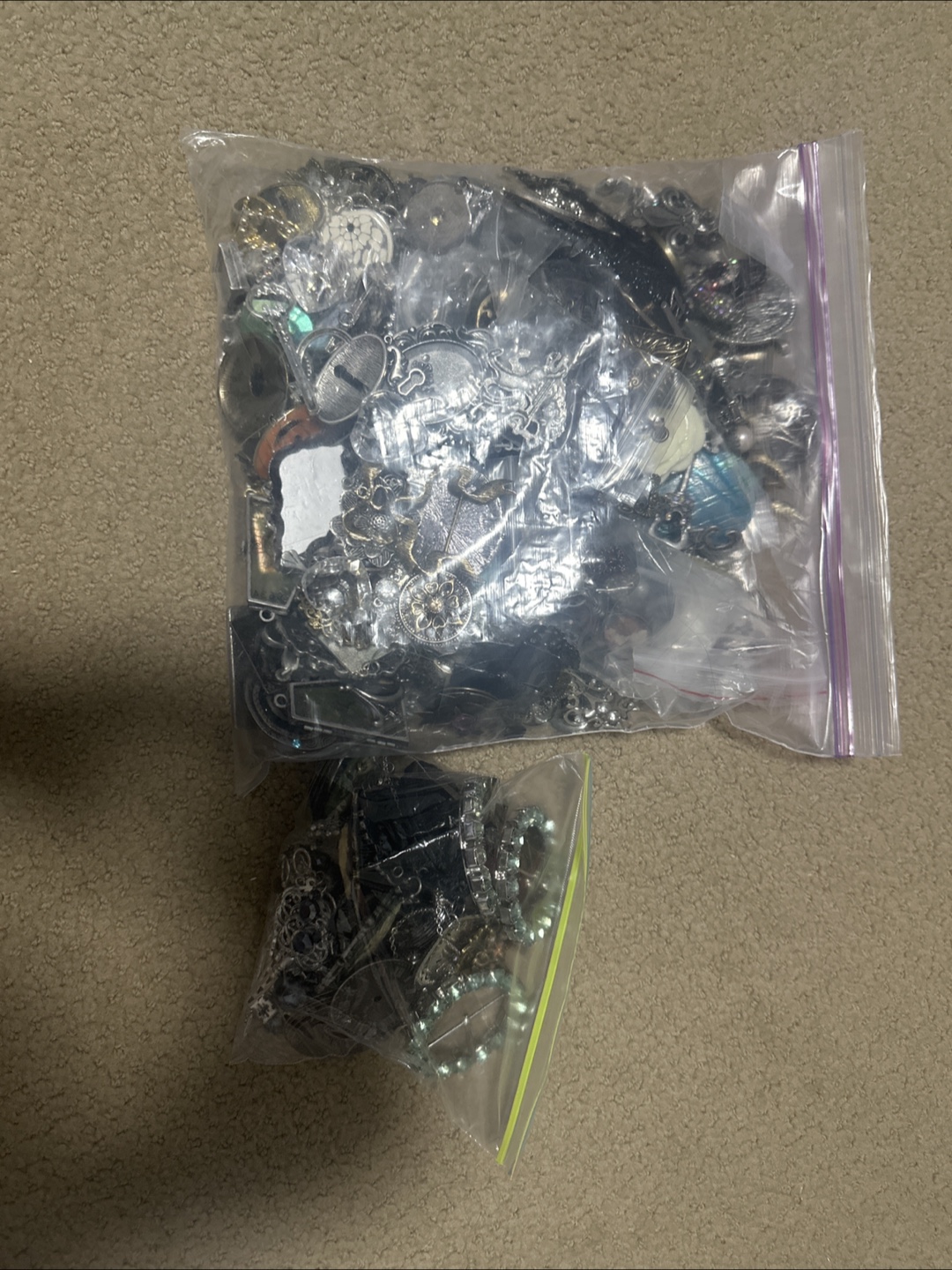 Bag of Assorted Jewelry Pieces