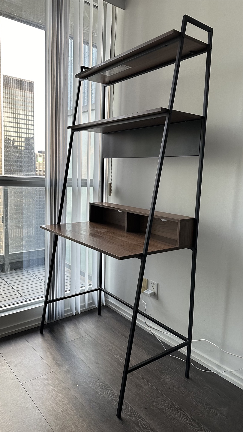 Ladder Shelf Desk